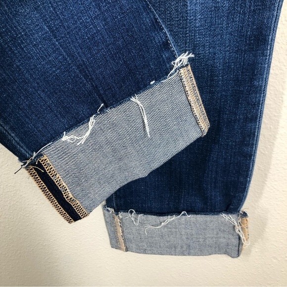 L'agence Sada Cropped Straight Leg Jeans Portland Wash Altered Size 25 - Picture 5 of 7